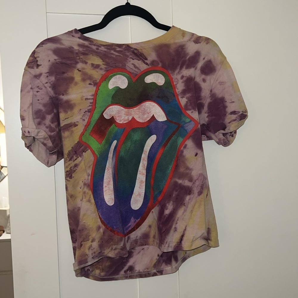 Alice & Olivia Rolling Stones Band T-Shirt